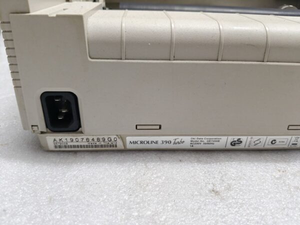 Oki MICROLINE 390 TURBO 24 pin Standard Dot Matrix Printer 220V #21 - Image 9