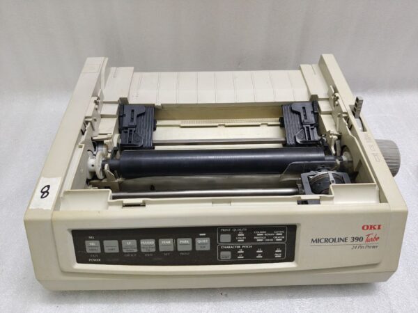 Oki MICROLINE 390 TURBO 24 pin Standard Dot Matrix Printer 220V #8
