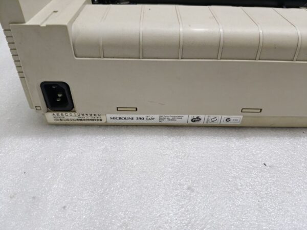 Oki MICROLINE 390 TURBO 24 pin Standard Dot Matrix Printer 220V #8 - Image 10