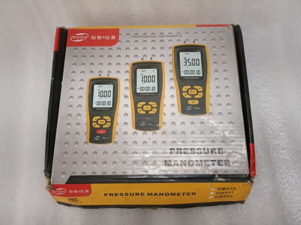 PRESSURE MANOMETER GM510 BENETECH