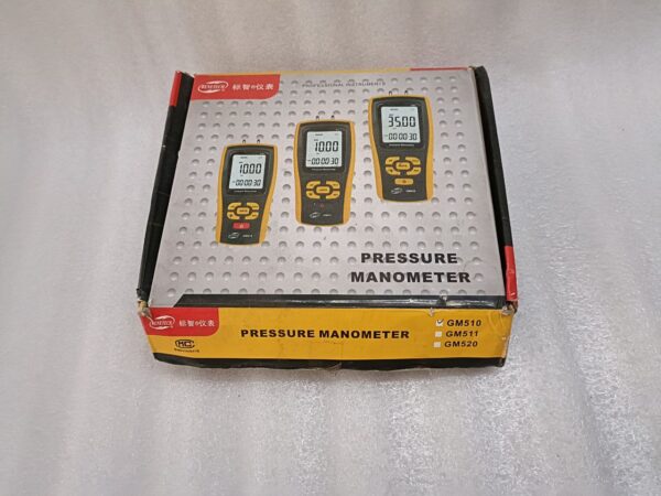 PRESSURE MANOMETER GM510 BENETECH - Image 5