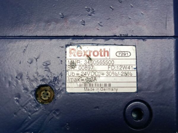 REXROTH 7291 3460565500 PNEUMATIK E/P CONVERTER/ REGULATOR WABCO FD 12W41