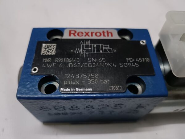 Rexroth 4WE6J6X/EG24N9K4 Directional Spool Valve - Image 4