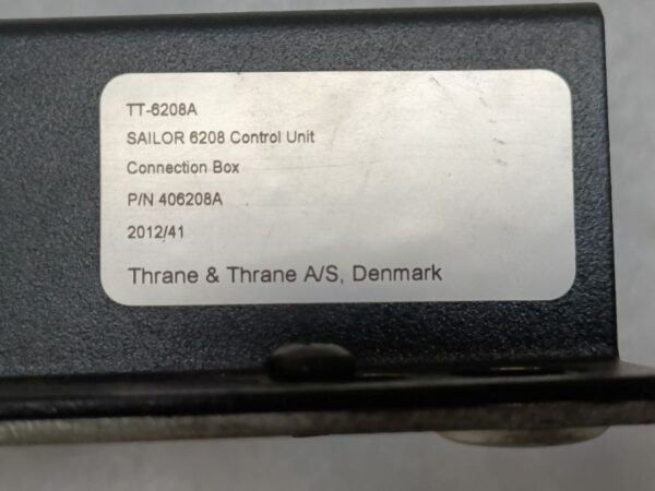 SAILOR 6208 Remote Control Unit Connection Box 406208A - Image 7