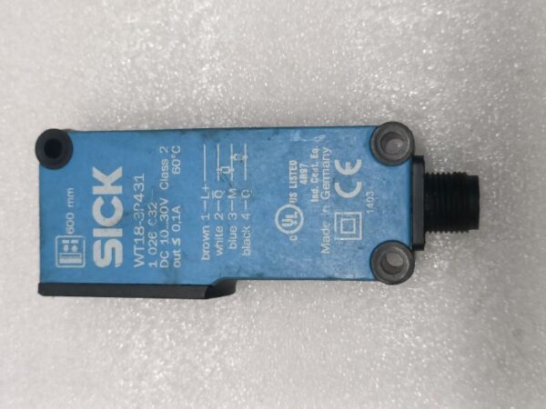 SICK WT18 - 3P431 Photoelectric Sensor 1026032 - Image 4