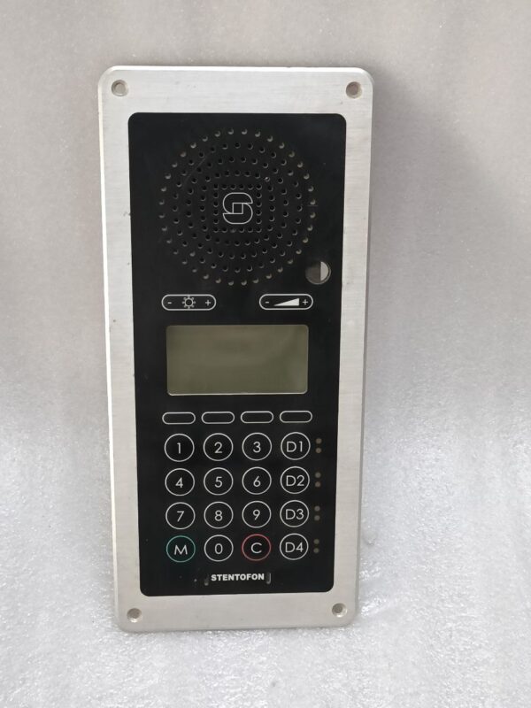 STENTOFON ZENITEL STENTOFON 1008031000 CRM-V IP FLUSH MASTER STATION