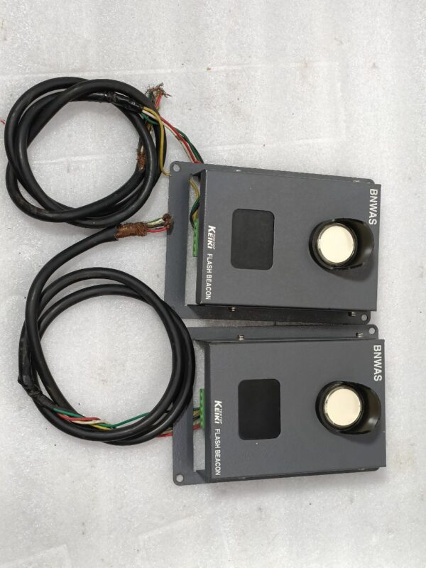 TOKYO KEIKI SHIP BNWAS DISPLAY UNIT TYPE ADU-001 FLASH BEACON ALP 001 NOS 2 - Image 9