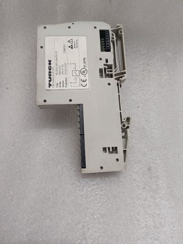 Turck BL20-E-8DI-24VDC-P Sensor PLC Digital Input Module - Image 7