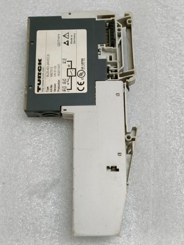 Turck BL20 input module BL20-4DI-24VDC-N 6827013 4 pt NPN module