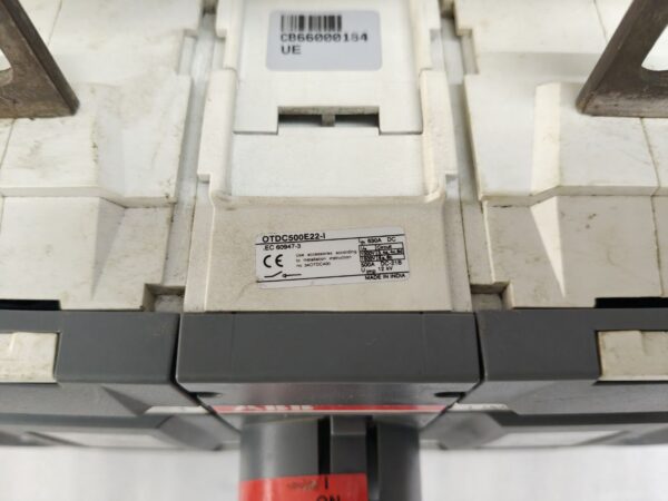 ABB OTDC500E22 DC Disconnector Switch Fuse Unit Set OTDC500E22-| 34OTDC400 - Image 11