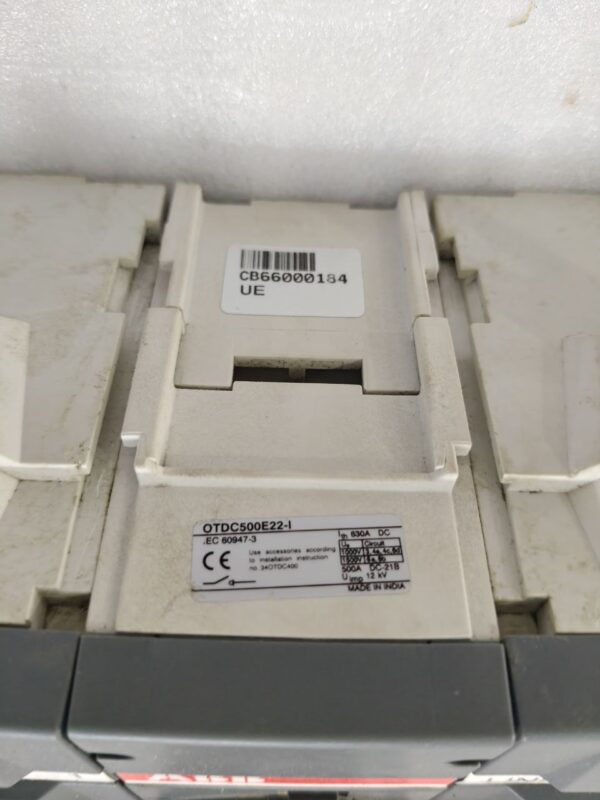 ABB OTDC500E22 DC Disconnector Switch Fuse Unit Set OTDC500E22-| 34OTDC400 - Image 8