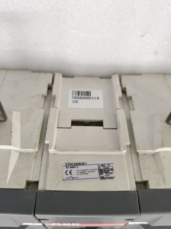 ABB OTDC500E22 DC Disconnector Switch Fuse Unit Set OTDC500E22-| 34OTDC400 - Image 9