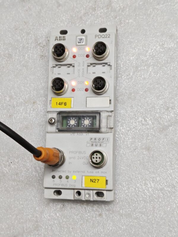 ABB PROFIBUS ABB PDQ22-FBP.0 PROFIBUS DP-V0/V1 FieldBus Plug Quad 1SAJ240200R005 - Image 4
