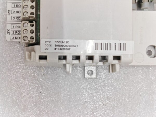 ABB RDCU-12C 3AUA0000036521,RDCO-03C, ,DEVICE:ACS800-37-0170-7 SN 8164700907 - Image 2