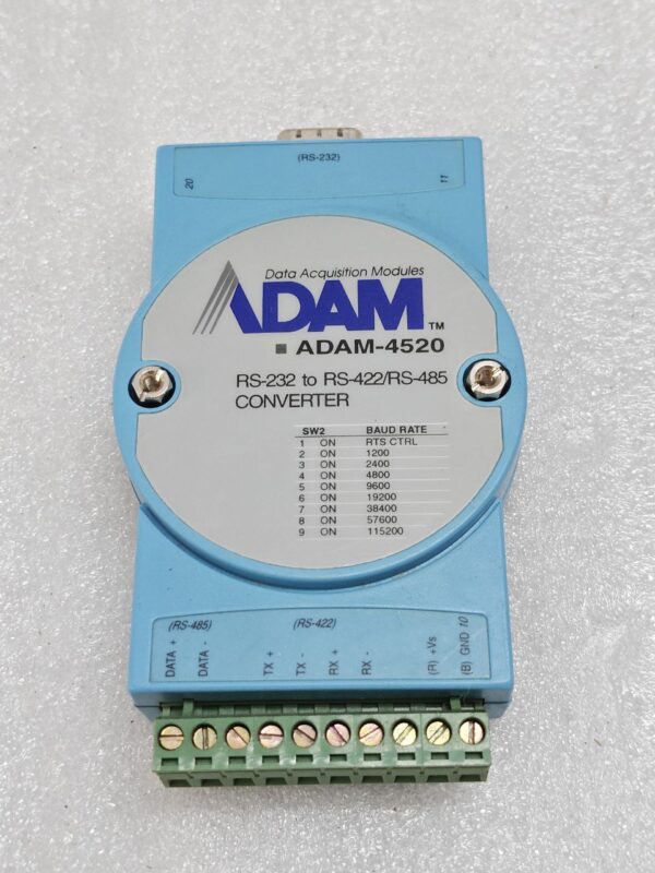 Advantech ADAM-4520 Isolated Converter RS-422/RS-485 to RS-232 - Image 6