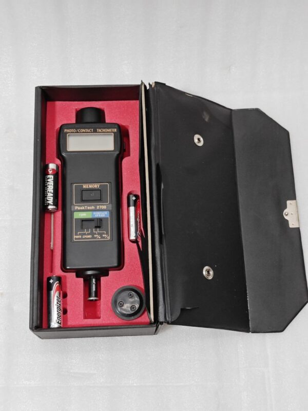 Extech Instruments Photo/Contact Tachometer RPM Surface Speed And Memory 2700