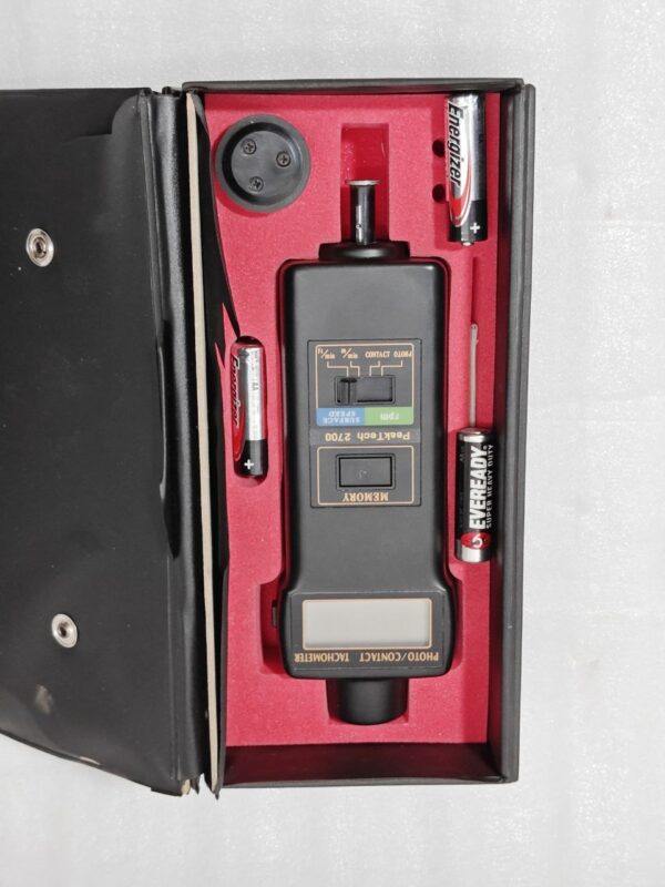 Extech Instruments Photo/Contact Tachometer RPM Surface Speed And Memory 2700 - Image 4
