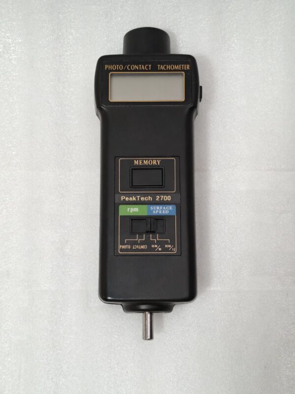 Extech Instruments Photo/Contact Tachometer RPM Surface Speed And Memory 2700 - Image 9