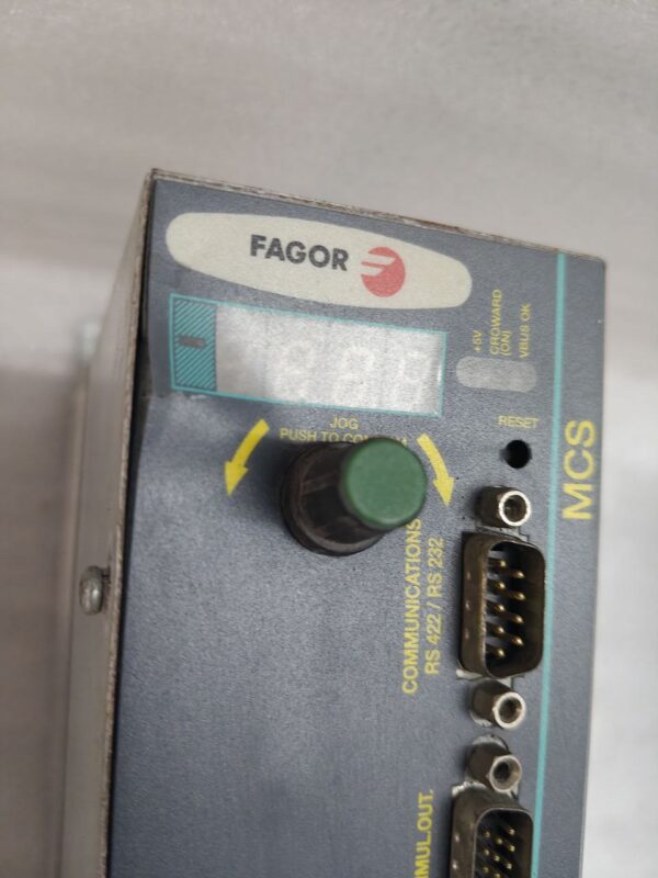 FAGOR MCS - 04H AC SERVO DRIVE 22- 03060047 - Image 6