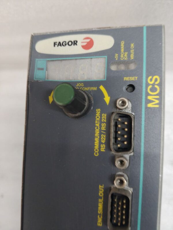 FAGOR MCS - 04H AC SERVO DRIVE 22- 03060047 - Image 7