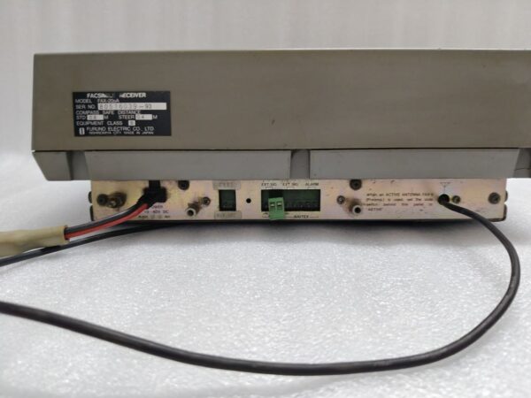 FURUNO SHIP FASCIMILE RECEIVER DFAX FAX-208A TESTED INPUT 12 VDC 80516039 - Image 5