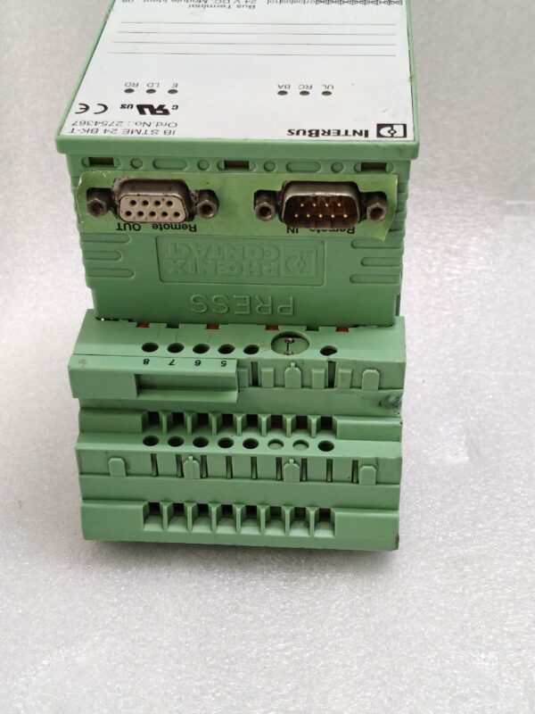 INTERBUS STME 24 BK T 2754367 Phoenix Contact | Interbus-S I/O Module 24VDC - Image 12