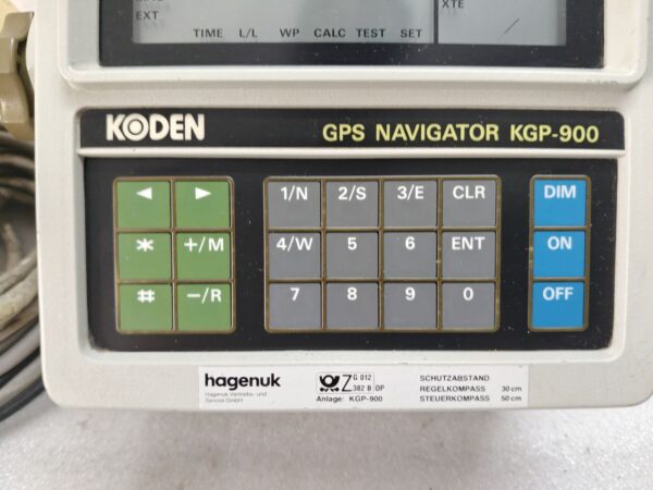 Koden KGP-900 GPS UNIT WITH ANTENNA UNIT BA-03L 3002845 - Image 5