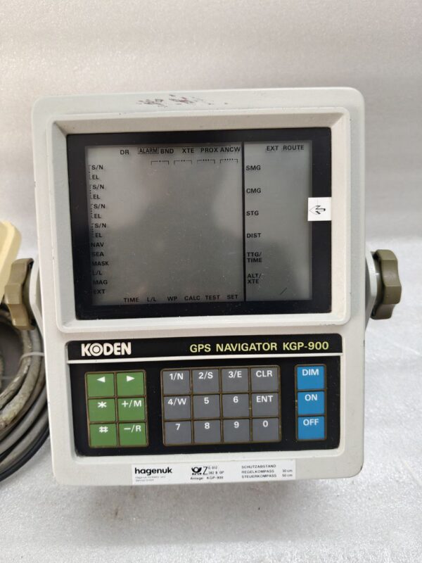 Koden KGP-900 GPS UNIT WITH ANTENNA UNIT BA-03L 3002845 - Image 6