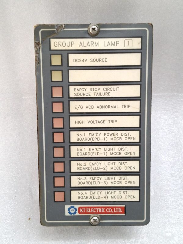 Kt electric kt-hgau20-6 group alarm lamp panel #719