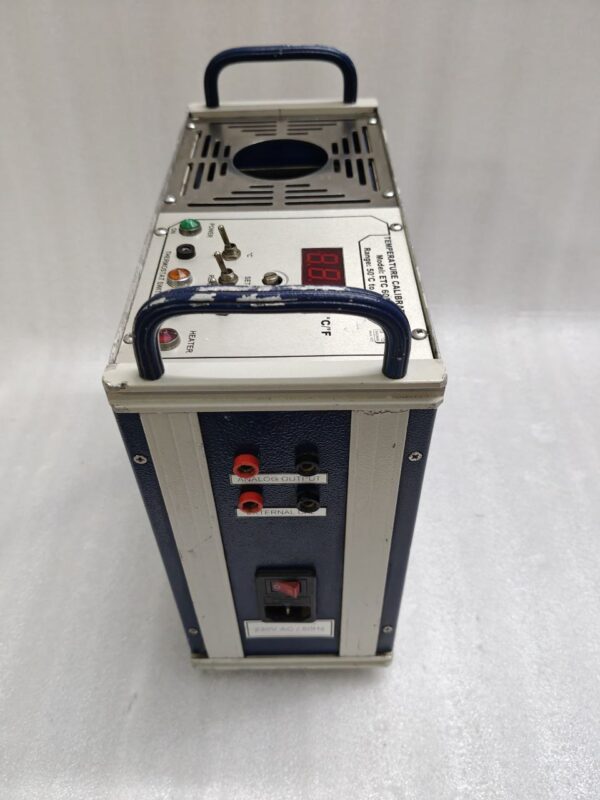NAGMAN ETC-600 TEMPERATURE CALIBRATOR RANGE 50*C TO 600*C 220V AC/50Hz ETC600 - Image 7