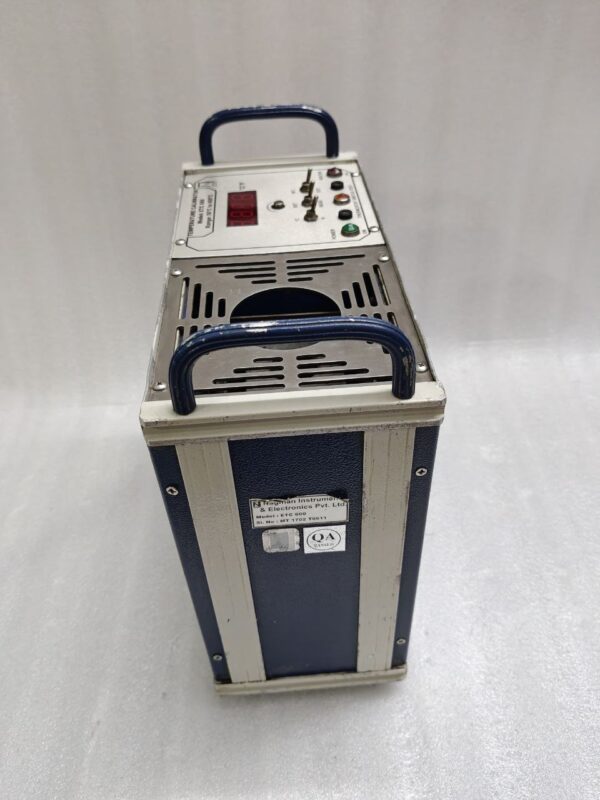 NAGMAN ETC-600 TEMPERATURE CALIBRATOR RANGE 50*C TO 600*C 220V AC/50Hz ETC600 - Image 9