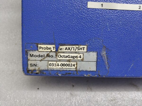 Octa Gage 4 Taper Air Plug Setting Masters Display Unit Only. 0314 0000024 - Image 14