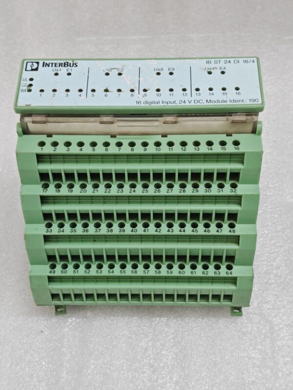 PHOENIX CONTACT INTERBUS IB ST 24 DI 16/4 - I/O module 2754338