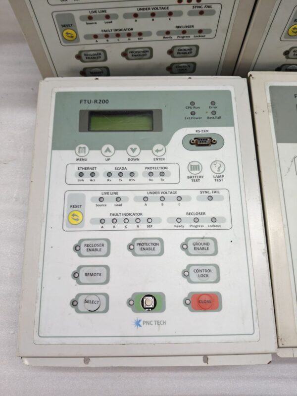 PNC TECH FTU R200 PROTECTION RELAY RECLOSER CONTROLS - Image 2