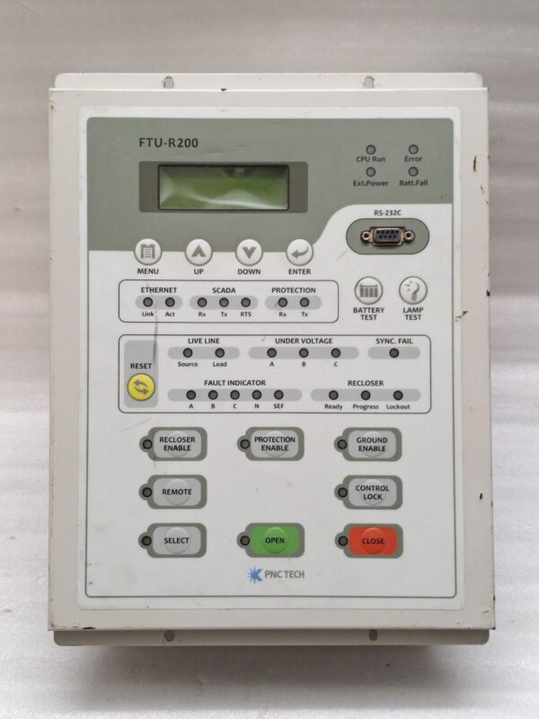 PNC TECH FTU R200 PROTECTION RELAY RECLOSER CONTROLS - Image 3