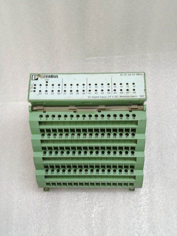 Phoenix Contact Interbus IB STME 24 DI 32/2 2754985 MODULE INDENT 190 - BROKEN