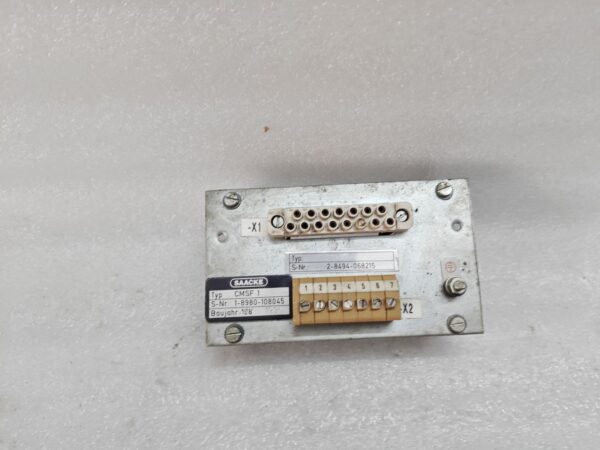 SAACKE CMSF 1 BURNER CONTROL UNIT 198 S 1 8980 108045 2 8494 068215 - Image 6