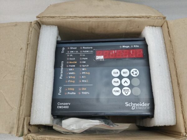 SCHNEIDER EM3460 1A0.2 RS 240AX Conzerv Smart Demand Controller Version