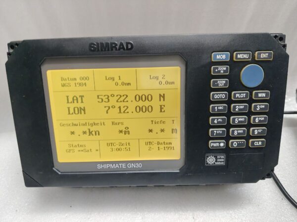 SIMRAD GN30 Marine GPS Navigator Shipmate GN 30 D BW 1007601 305