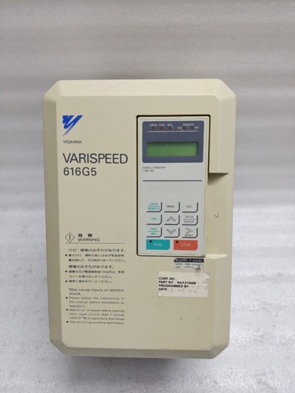 Yaskawa CIMR-G5A5P5 VARISPEED 616G5 AC VDF Drive 380-460v 3PH 11KVA - Image 11