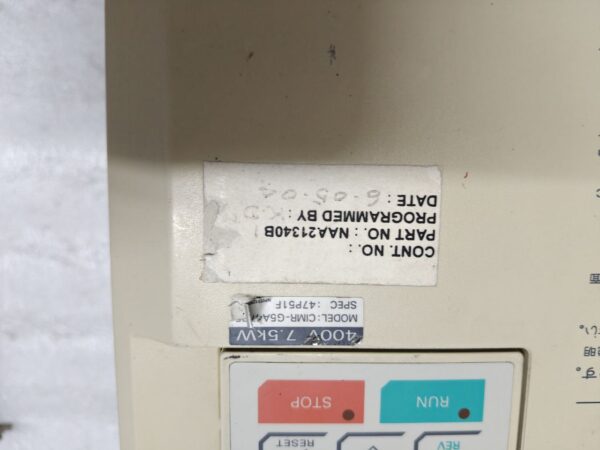 Yaskawa CIMR-G5A5P5 VARISPEED 616G5 AC VDF Drive 380-460v 3PH 11KVA - Image 5