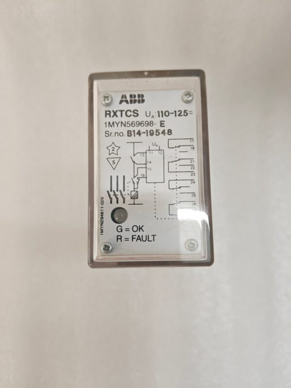 ABB PROTECTION RELAY RXTCS 1MYN569698 E 12:31 - Image 5