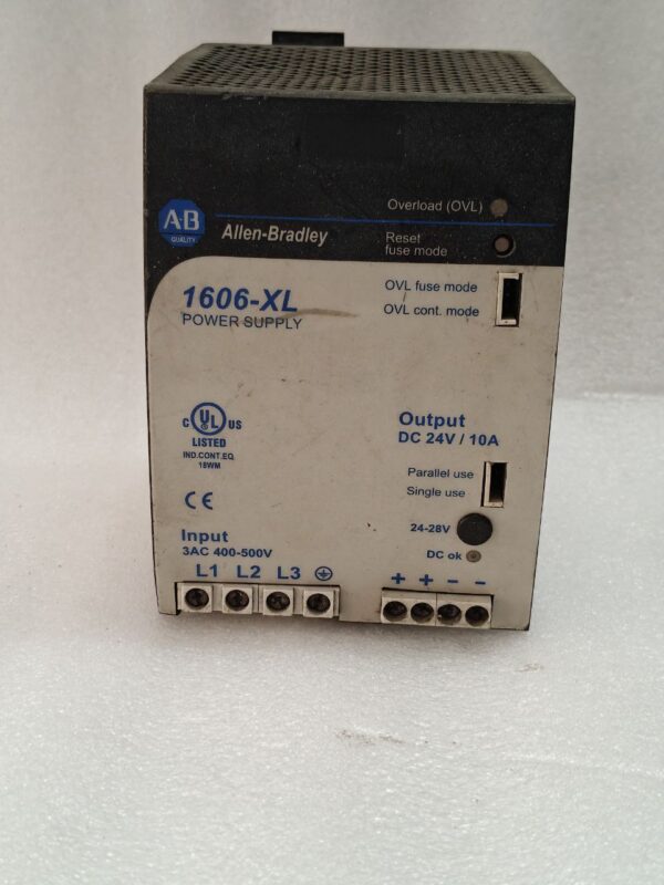 Allen-Bradley 1606-XL240E-3 DC Series A 240W Power Supply 10A SER A 10:47