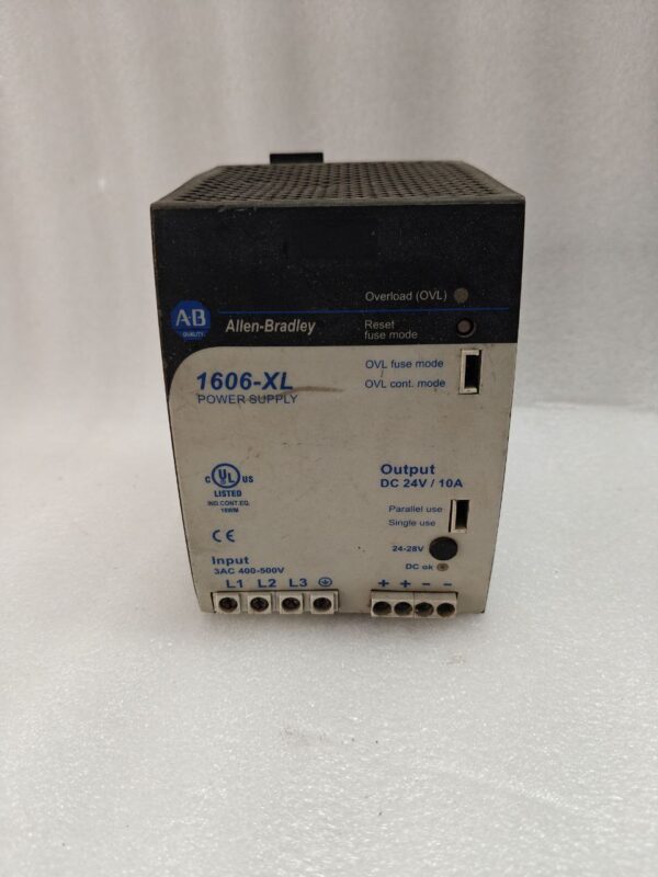 Allen-Bradley 1606-XL240E-3 DC Series A 240W Power Supply 10A SER A 10:47 - Image 9