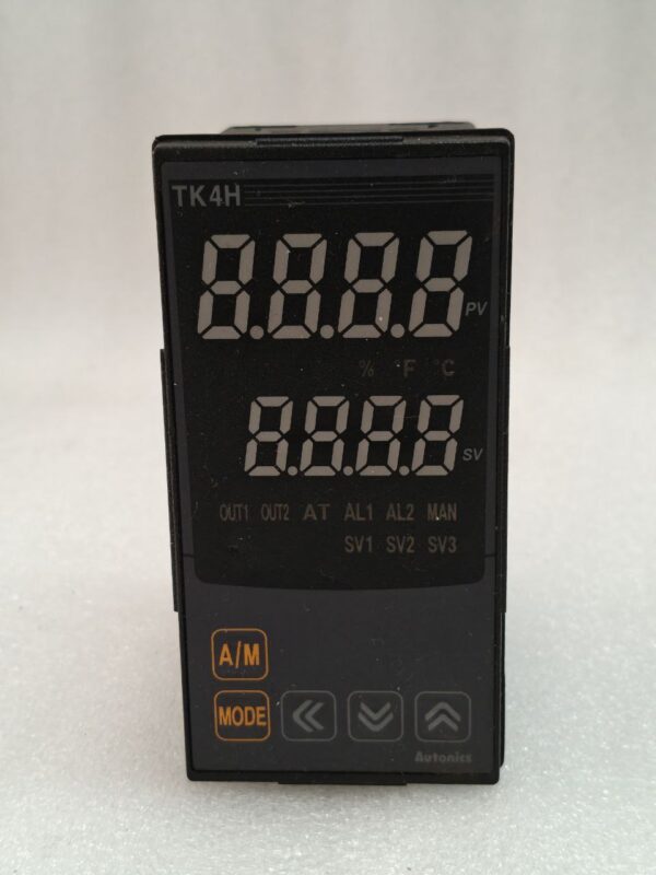 Autonics TK4H - 14RR Module: Regulator Temperature SPST-NO OUT 2: SSR, Analog 2A032A 12:58