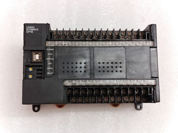 OMRON CP1E N40DR A PLC CPU MODULE PROGRAMMABLE CONTROLLER LOT NO 11Z13M 12:52