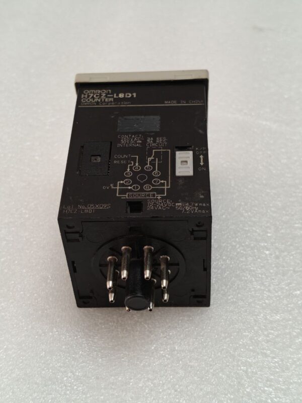 Omron Digital Counter H7CZ – L8D1 Lot No.05x09 15:38 - Image 7