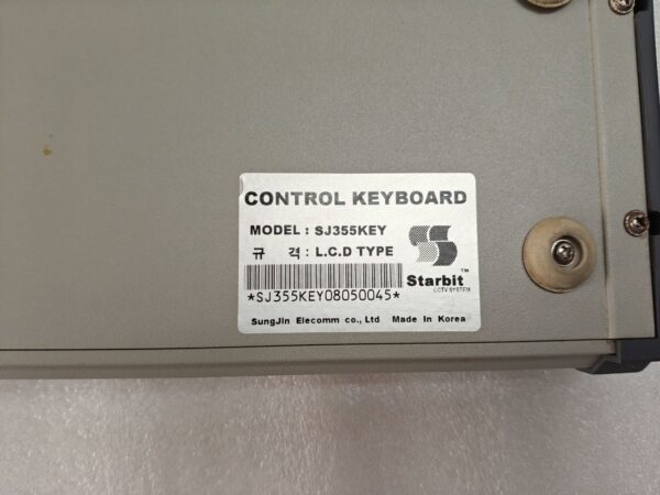 STARBIT CCTV SYSTEM CONTROL DISPLAY KEYBOARD-  SJ355KEY 08050045 WITH JOYSTIC 12:38 - Image 4
