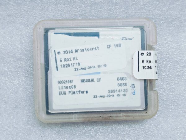 2013 Aristocrat Software 5 KOI HL 10251718  CF LINUXOS 3055 EUR PLATFORM 11:00