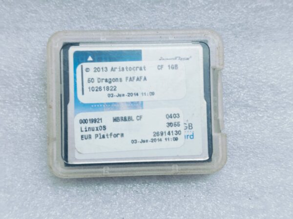 2013 Aristocrat Software 50 DRAGON FAFAFA 10251822  CF LINUXOS 3055 EUR PLATFORM 10:40